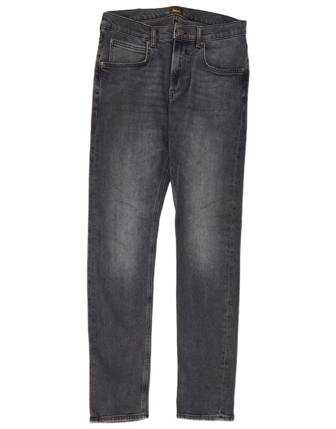 LEE Mens Luke Slim Jeans W31 L32 Blue Cotton