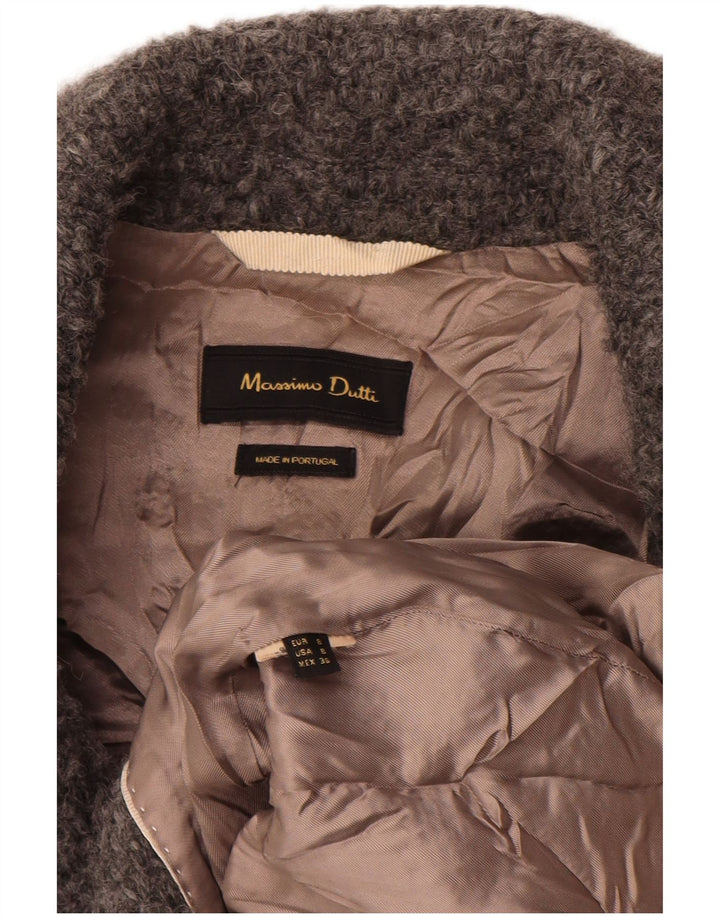 Massimo Dutti Γυναικείο Oversized Πανωφόρι UK 10 Small Grey