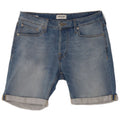 Jack & Jones Ανδρικό τζιν σορτς μεσαίο W32 μπλε βαμβακερό