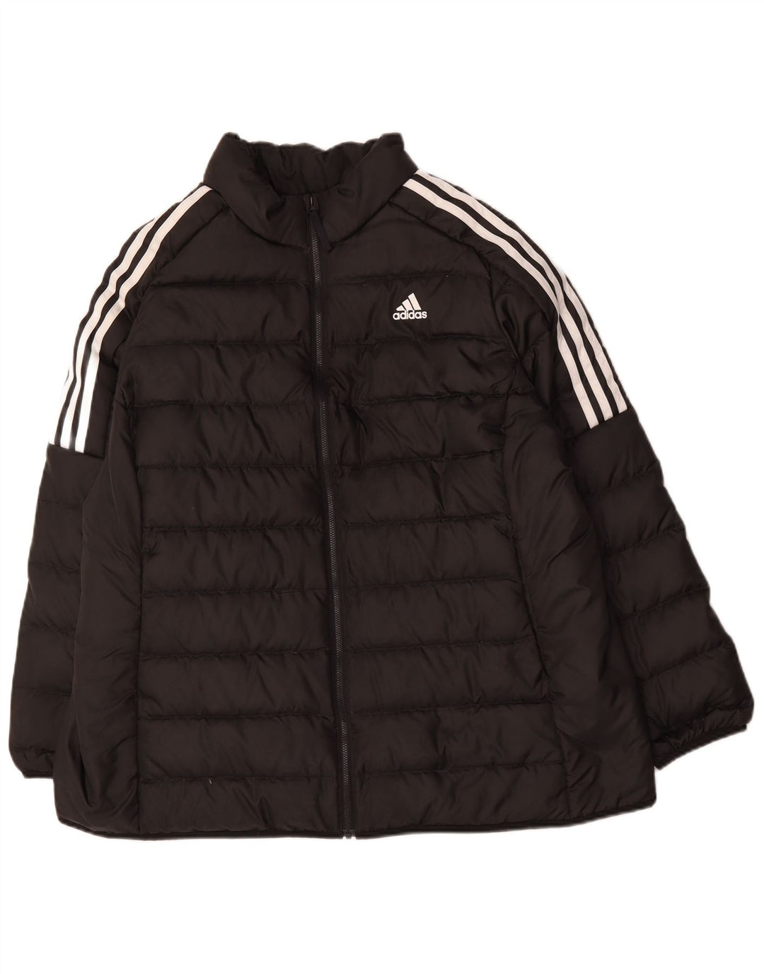 Adidas Γυναικείο μπουφάν UK 24/26 2XL Μαύρο Πολυεστέρας