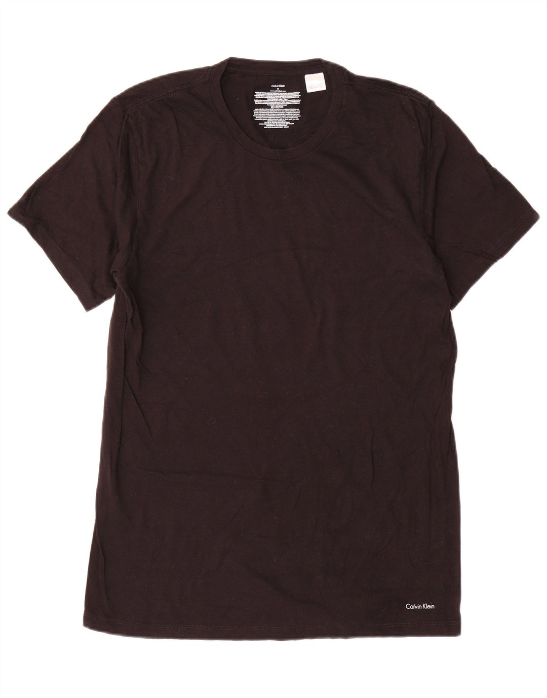 Ανδρικό T-Shirt Calvin Klein Top Μεσαίο μαύρο βαμβακερό