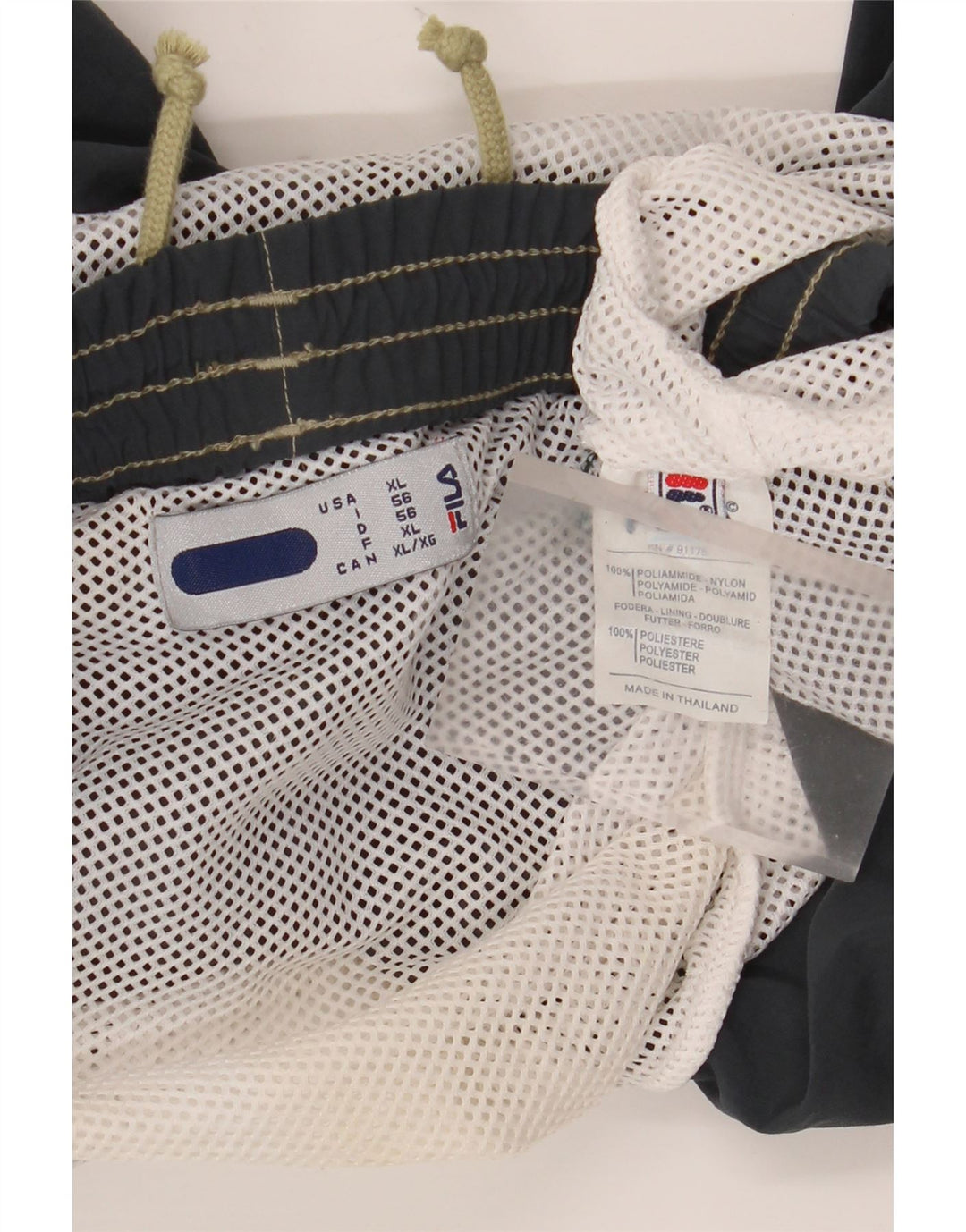 Ανδρικό αθλητικό σορτς Fila XL Grey Polyamide