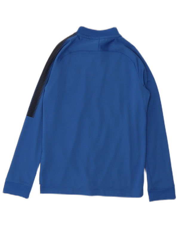 Μπουφάν Nike Boys Inter Milan Tracksuit Top Jacket 6-7 Years XS Blue Colourblock