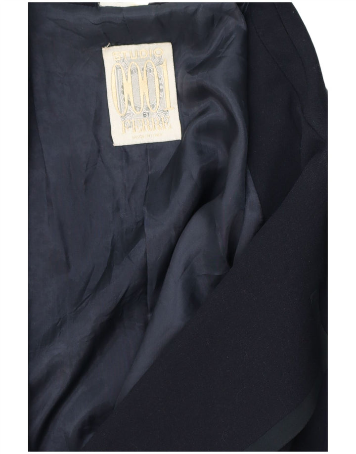 Ferre Γυναικείο Μπλέιζερ Μπουφάν UK 16 Large Navy Blue