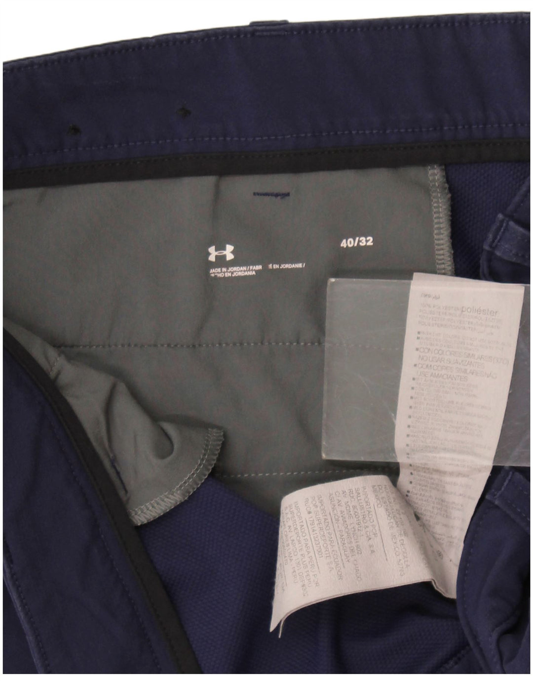 Under Armour Ανδρικό ίσιο παντελόνι Chino W40 L32 Navy Blue Polyester
