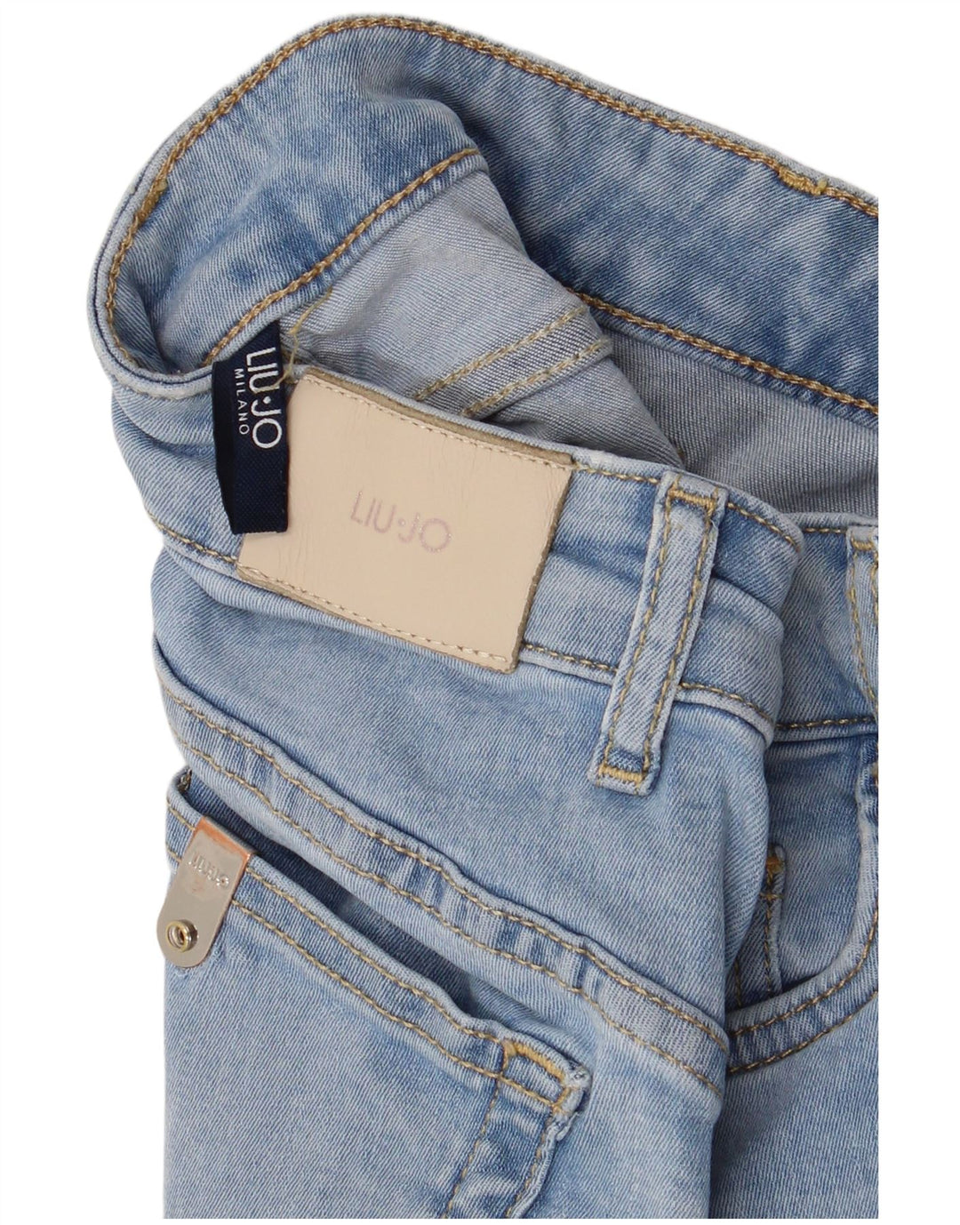 Liu Jo Γυναικείο τζιν κωνικό W26 L27 Μπλε
