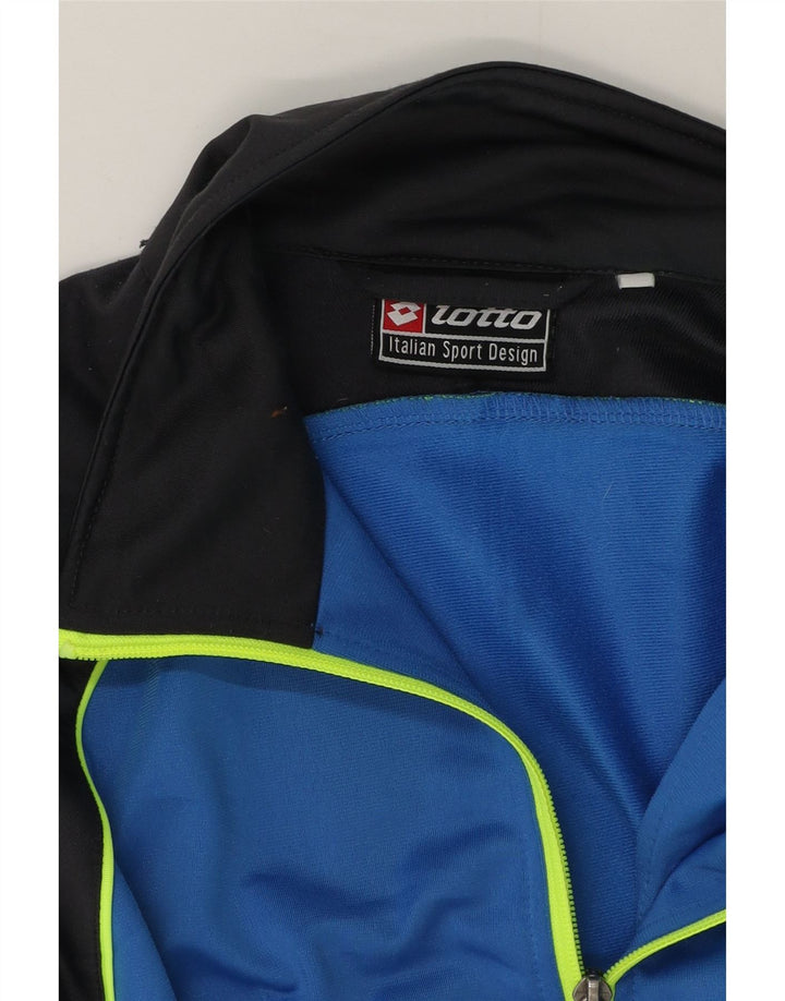 Ανδρική αθλητική φόρμα Lotto Top Jacket μεσαίου μπλε χρώματος