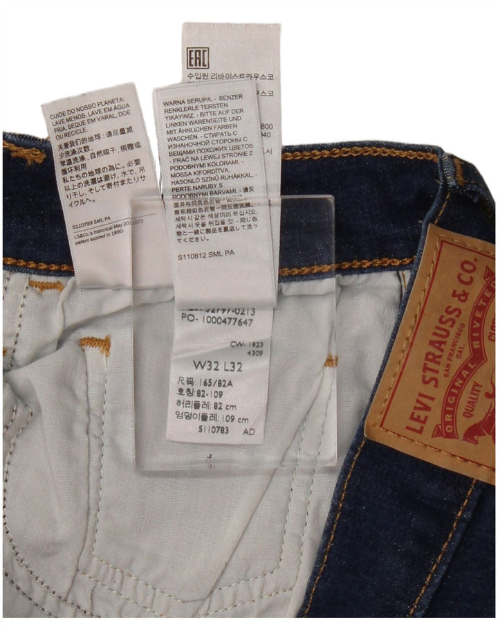 Γυναικείο Skinny Jeans Levi's W32 L32 Navy Blue Cotton