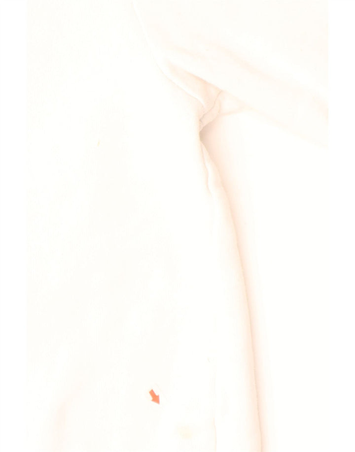 ELLESSE Ανδρικό γραφικό μπλουζάκι με κουκούλα, μικρό σε λευκό βαμβακερό