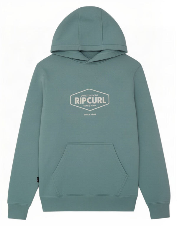 Rip Curl Boys Graphic Hoodie Jumper 11-12 ετών Μεσαίο τιρκουάζ βαμβάκι