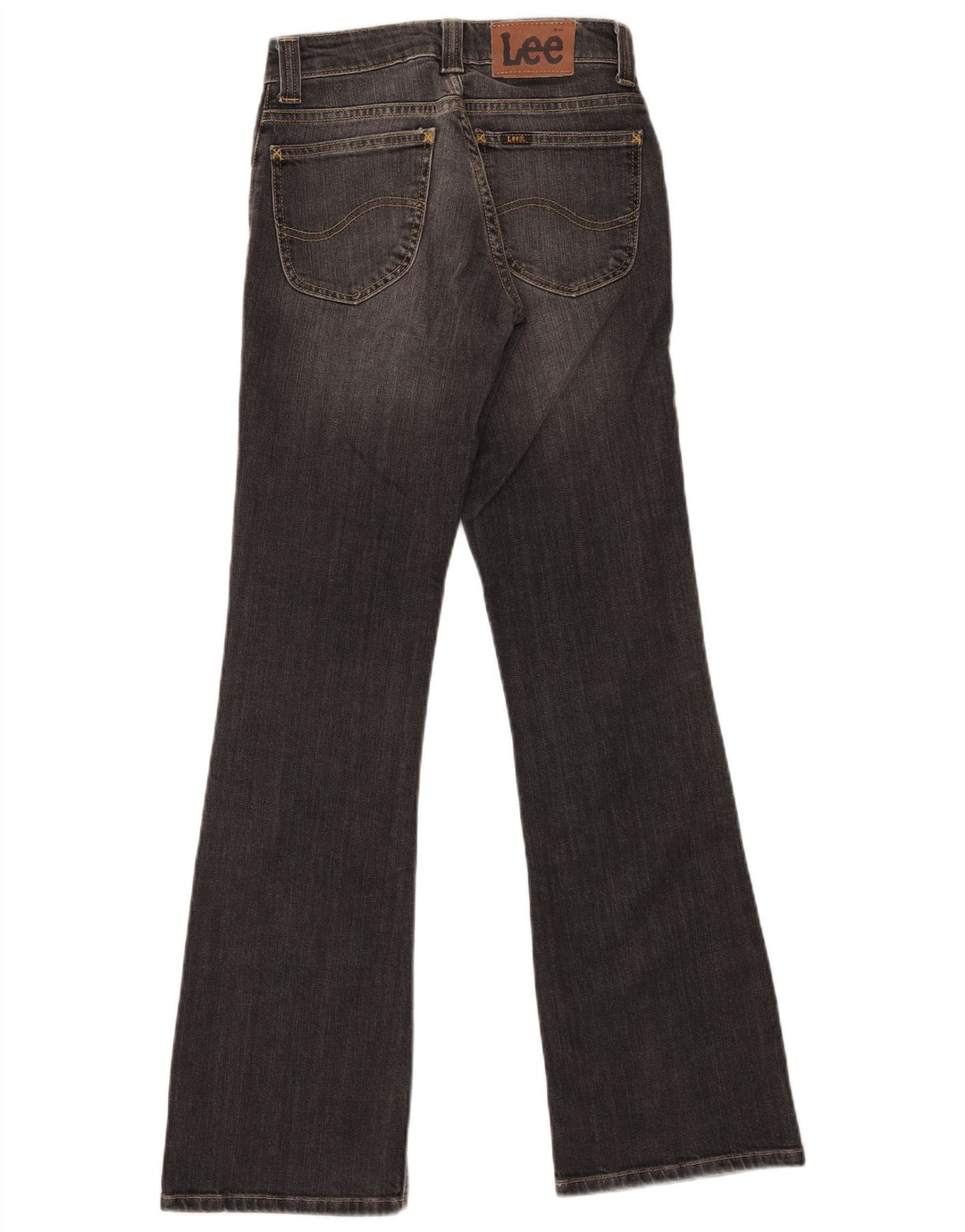 Lee Womens Desoto Bootcut Jeans W27 L33 Γκρι βαμβακερό