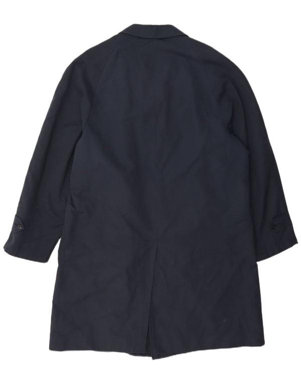 Dhobi Ανδρικό Πανωφόρι UK 38 Medium Navy Blue Polyester