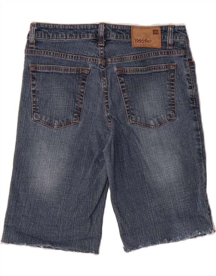 MOSSIMO Womens Stretch Denim Shorts US 4 Small W28  Blue Cotton Vintage Mossimo and Second-Hand Mossimo from Messina Hembry 