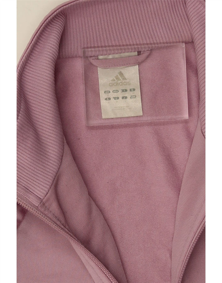 Γυναικεία αθλητική φόρμα Adidas Top Jacket UK 12 Medium Purple Polyester