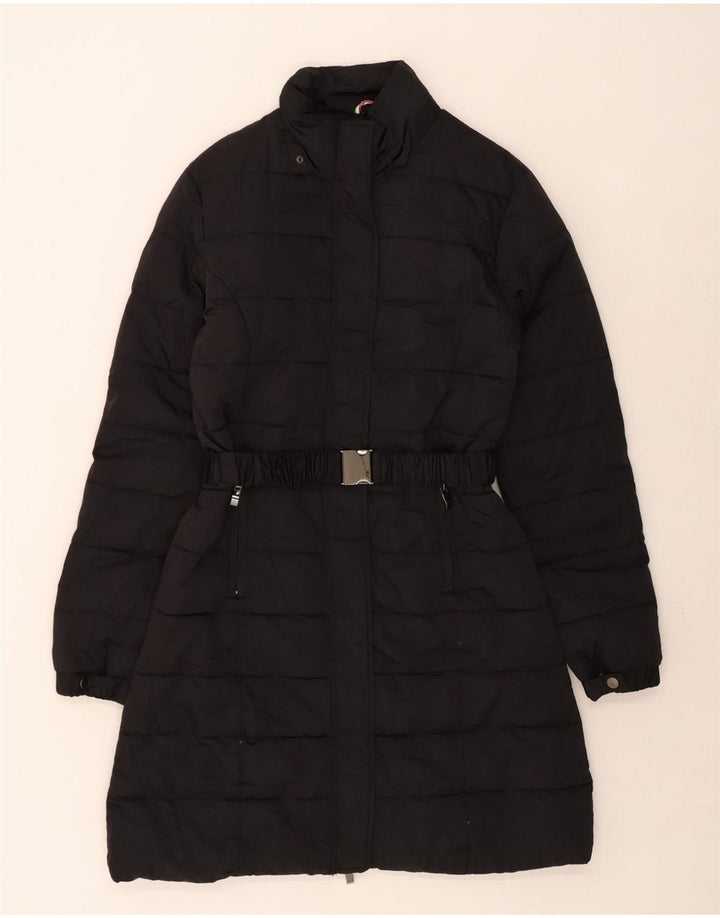 RIFLE Womens Padded Coat UK 18 XL Black Polyester Vintage Rifle and Second-Hand Rifle from Messina Hembry 