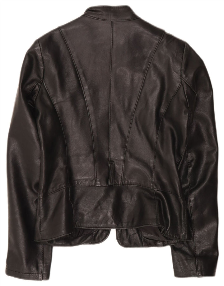 Bata and More Γυναικείο Δερμάτινο Μπουφάν IT 44 Medium Black Leather