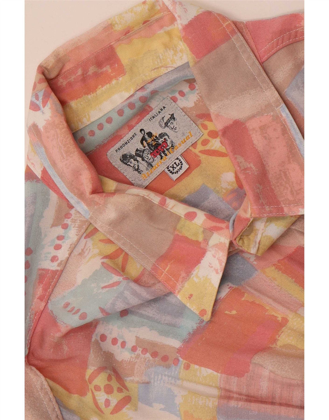 Azzurra Ανδρικό Πουκάμισο XL Πολύχρωμο Patchwork