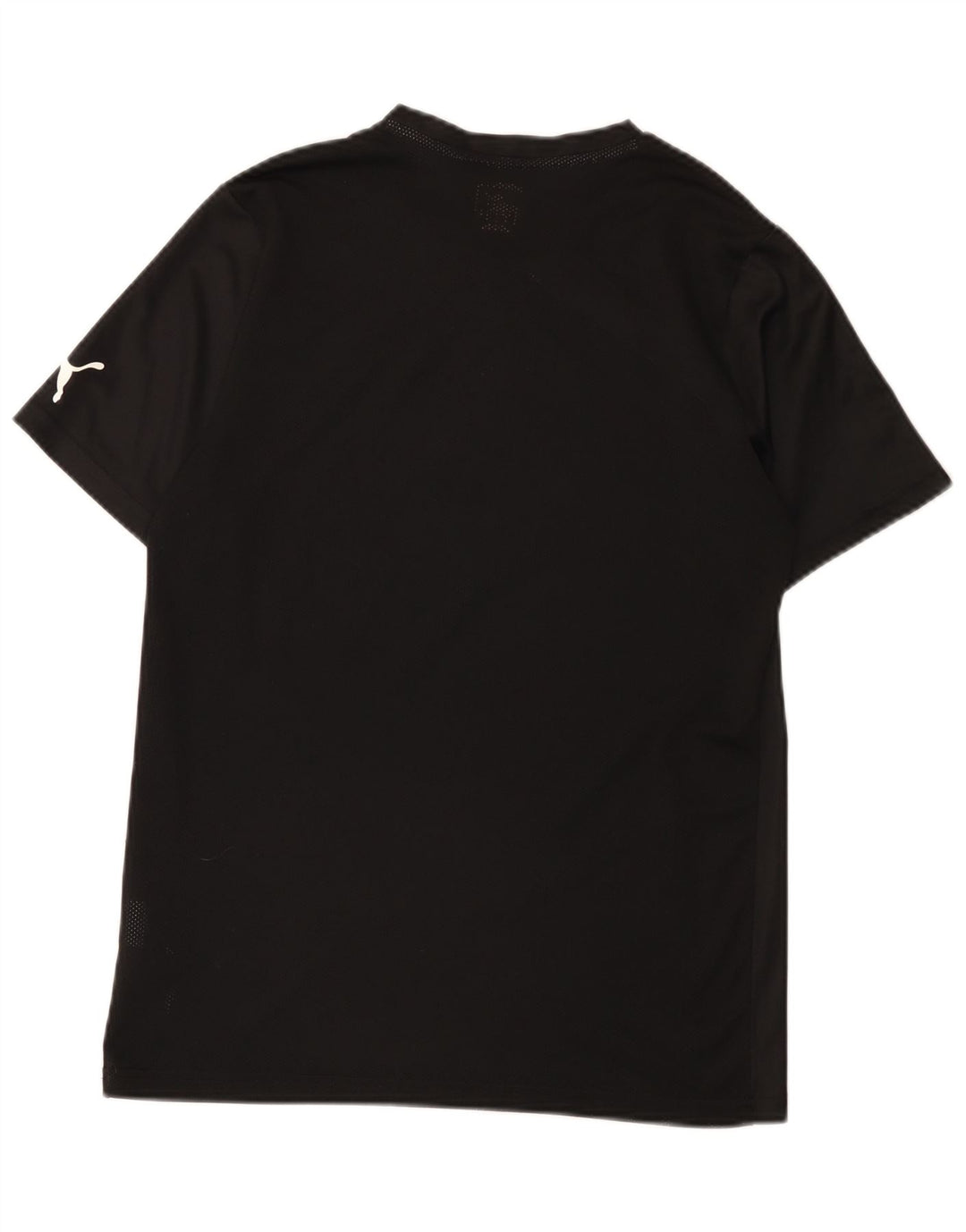 Ανδρικό T-Shirt Puma Top Medium Black Colorblock Πολυεστέρας
