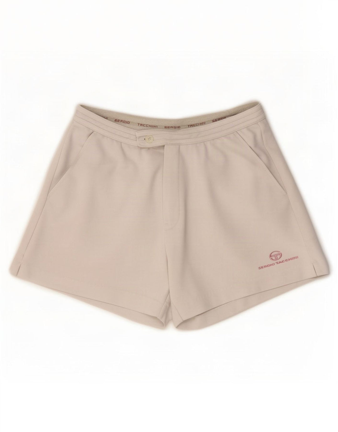 Sergio Tacchini Γυναικείο Casual σορτς Medium W30 Λευκό Πολυεστέρας