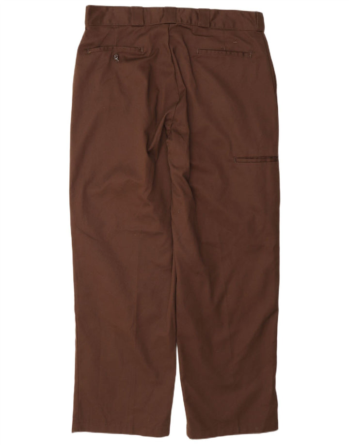 Ανδρικό ίσιο παντελόνι Cargo Dickies W36 L31 Καφέ Πολυεστέρας
