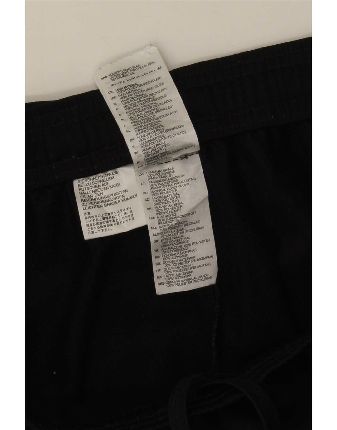 Ανδρική φόρμα Adidas Παντελόνι Joggers Μεγάλο Μαύρο Πολυεστέρα