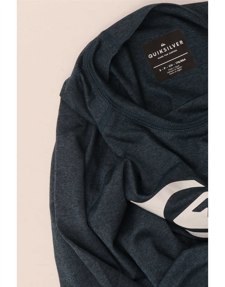 Ανδρικό γραφικό μπλουζάκι Quiksilver Top Small Blue