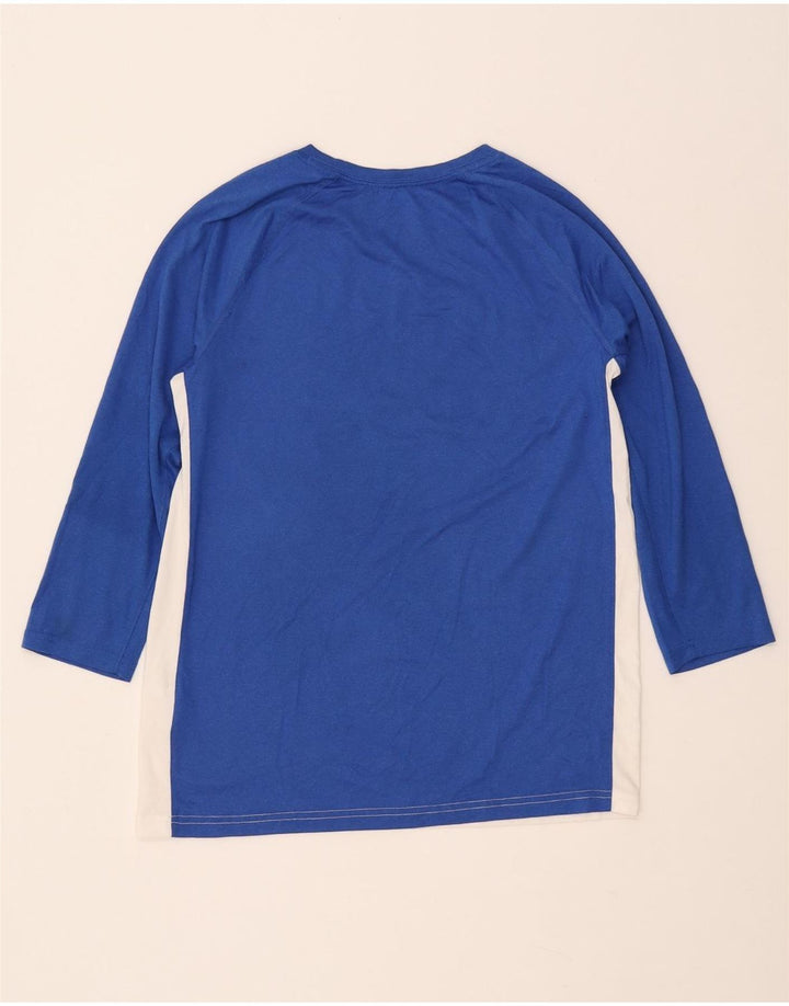 Γυναικείο γραφικό μπλουζάκι NIKE Dri Fit 3/4 μανίκι UK 18 XL Λευκό χρώμα