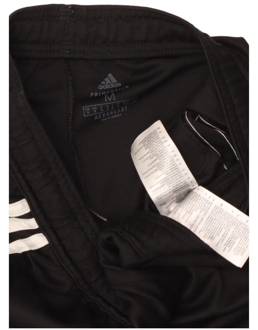 Ανδρικό παντελόνι αθλητικής φόρμας Adidas Aeroready Μεσαίο μαύρο πολυεστέρα