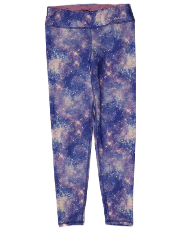 Eddie Bauer Girls Leggings 14-15 Years Large Multicoloured Tie Dye
