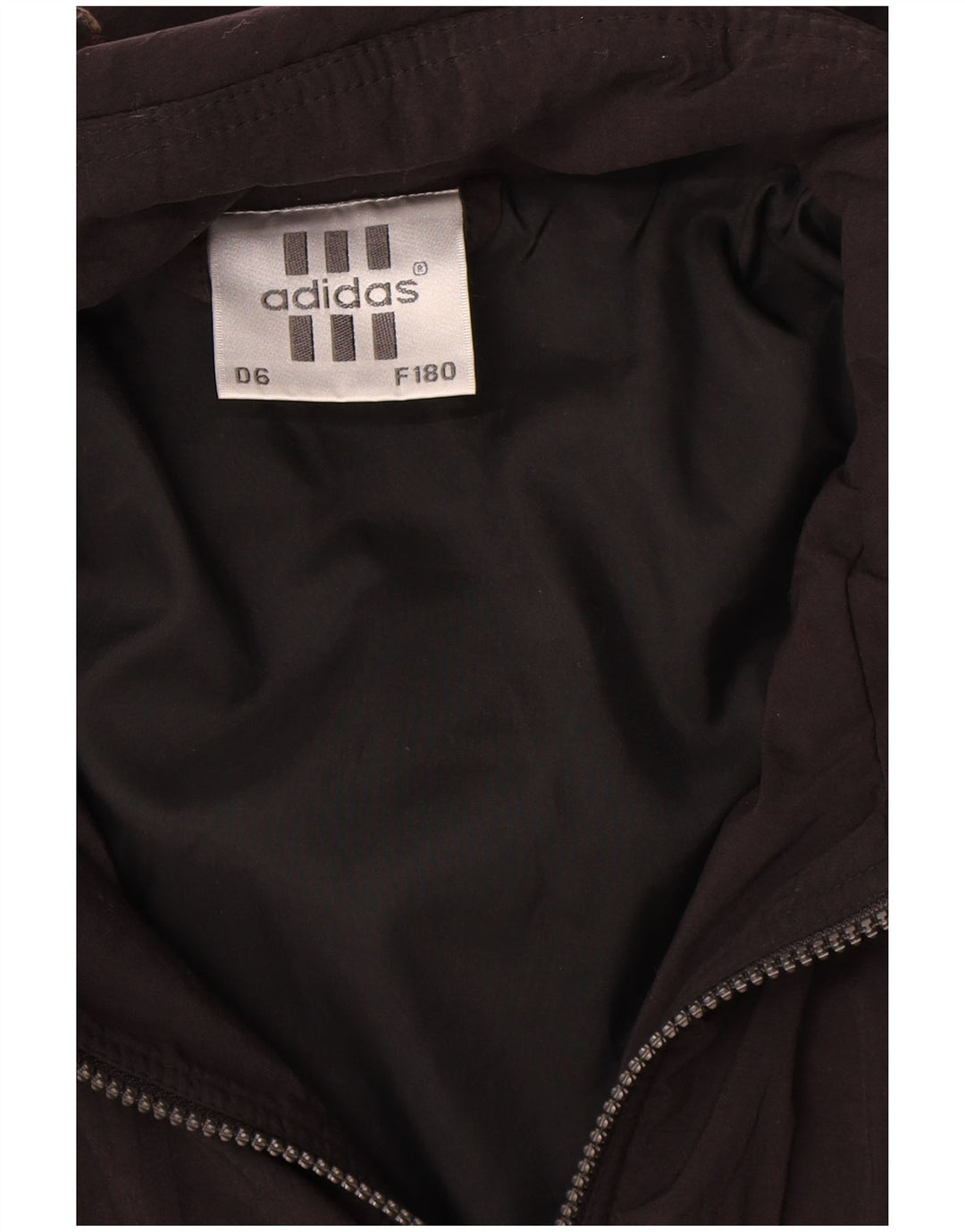 Ανδρικό γραφικό αντιανεμικό μπουφάν Adidas UK 40/42 Medium Black Colourblock