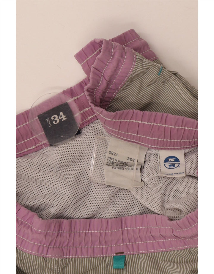 Ανδρικό σορτς κολύμβησης North Sails με μεγάλο γκρι χρώμα, πολυαμίδιο