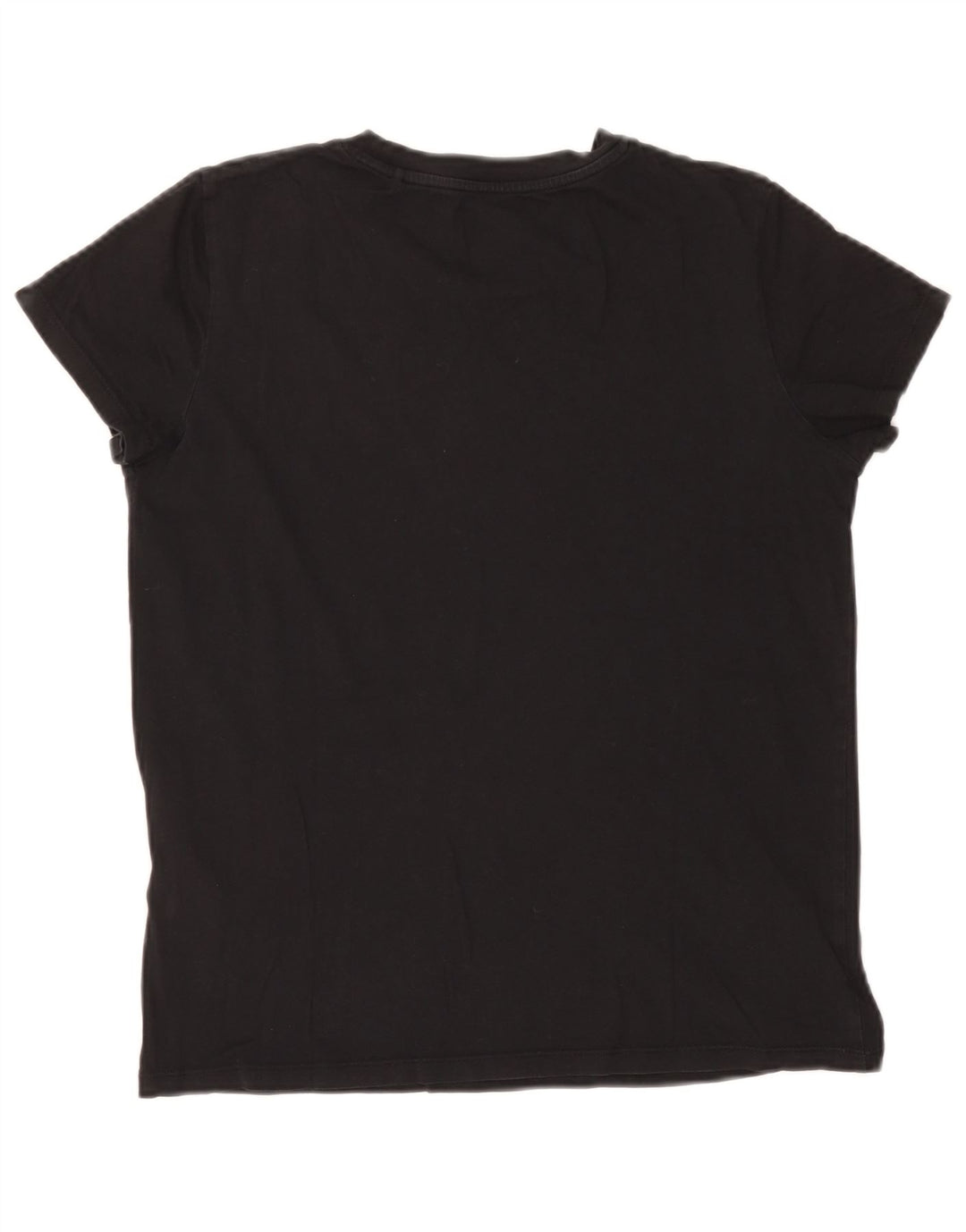 Γυναικείο γραφικό μπλουζάκι Levi's Top UK 14 μεσαίο μαύρο βαμβακερό