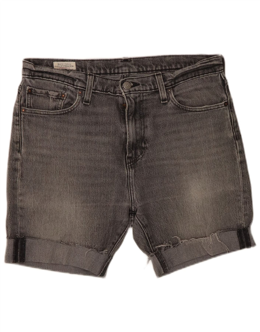 Ανδρικό τζιν σορτς Levi's 510 W33 μεγάλο γκρι βαμβακερό