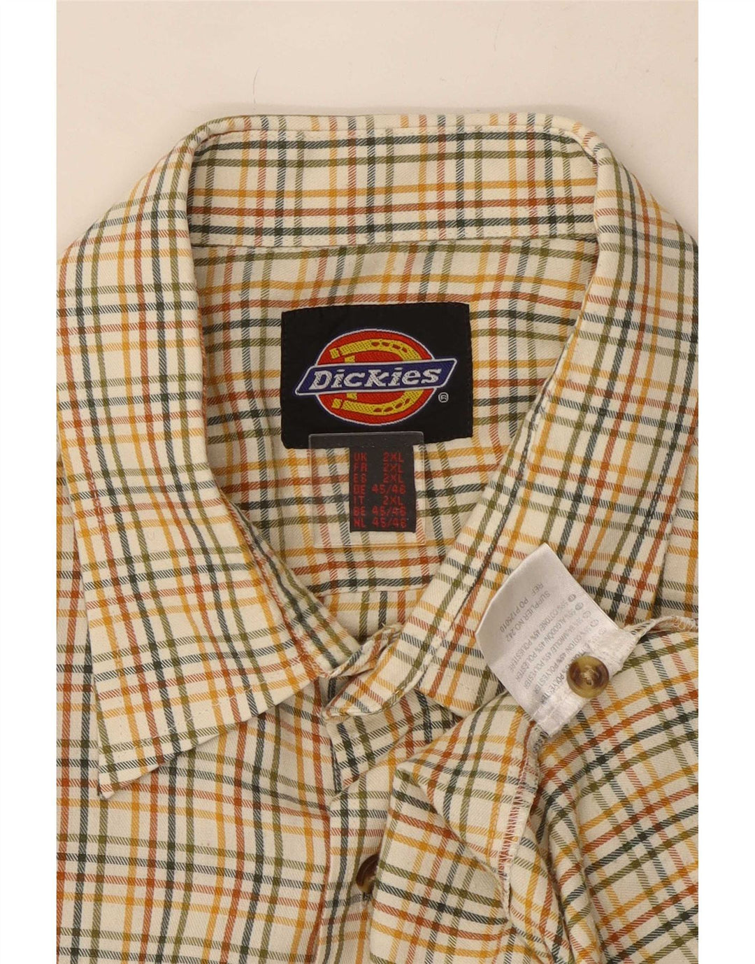 Ανδρικό φανελένιο πουκάμισο Dickies 2XL Πολύχρωμο βαμβακερό