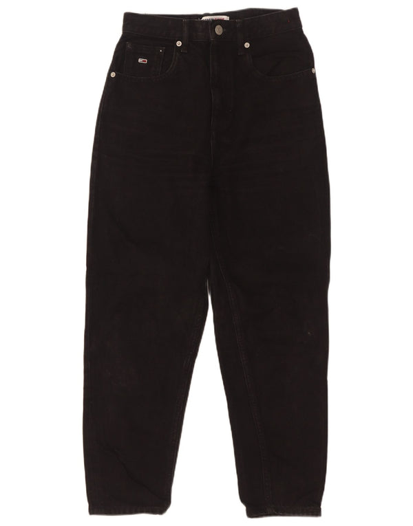Tommy Hilfiger Γυναικείο Crop Tapered Jeans W25 L25 Μαύρο