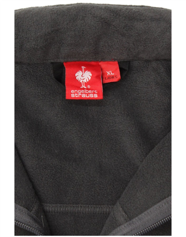 ENGELBERT STRAUSS Γυναικείο Fleece Jacket UK 18 XL Γκρι Πολυεστέρας