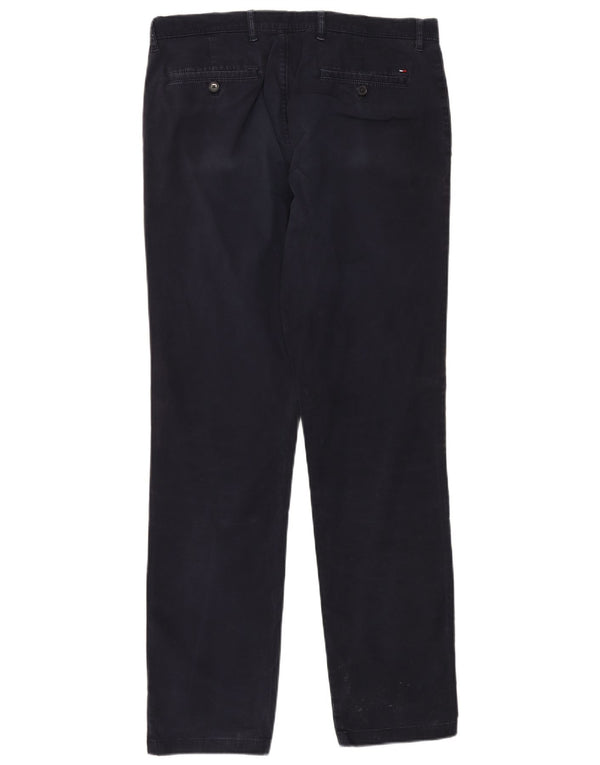 Tommy Hilfiger Ανδρικό παντελόνι Chino Slim Fit W34 L34 Navy Blue