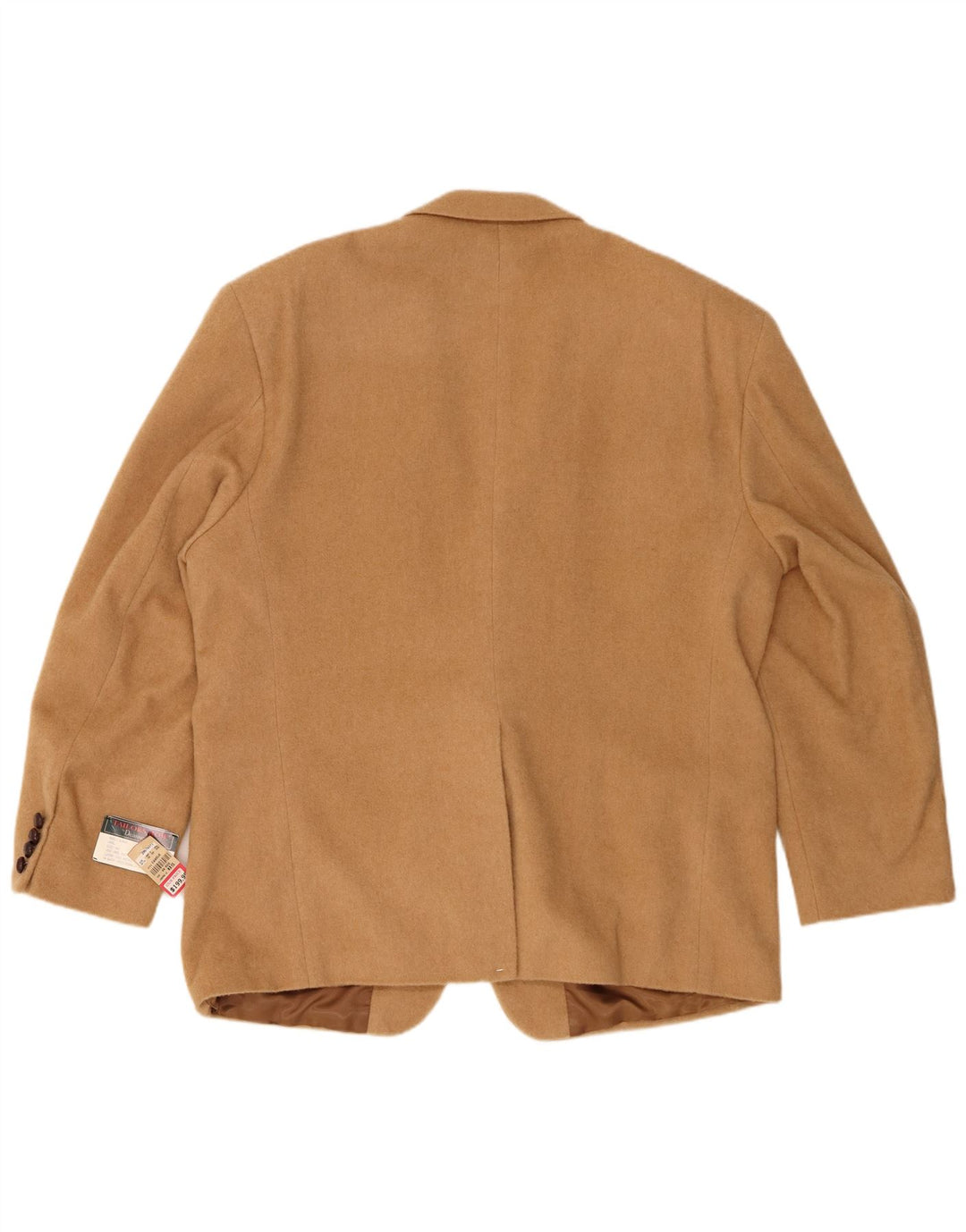 Deansgate Ανδρικό σακάκι σακάκι με 2 κουμπιά UK 46 3XL Beige Camelhair