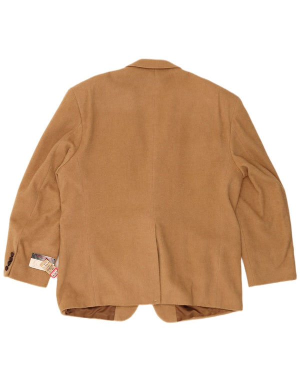 Deansgate Ανδρικό σακάκι σακάκι με 2 κουμπιά UK 46 3XL Beige Camelhair