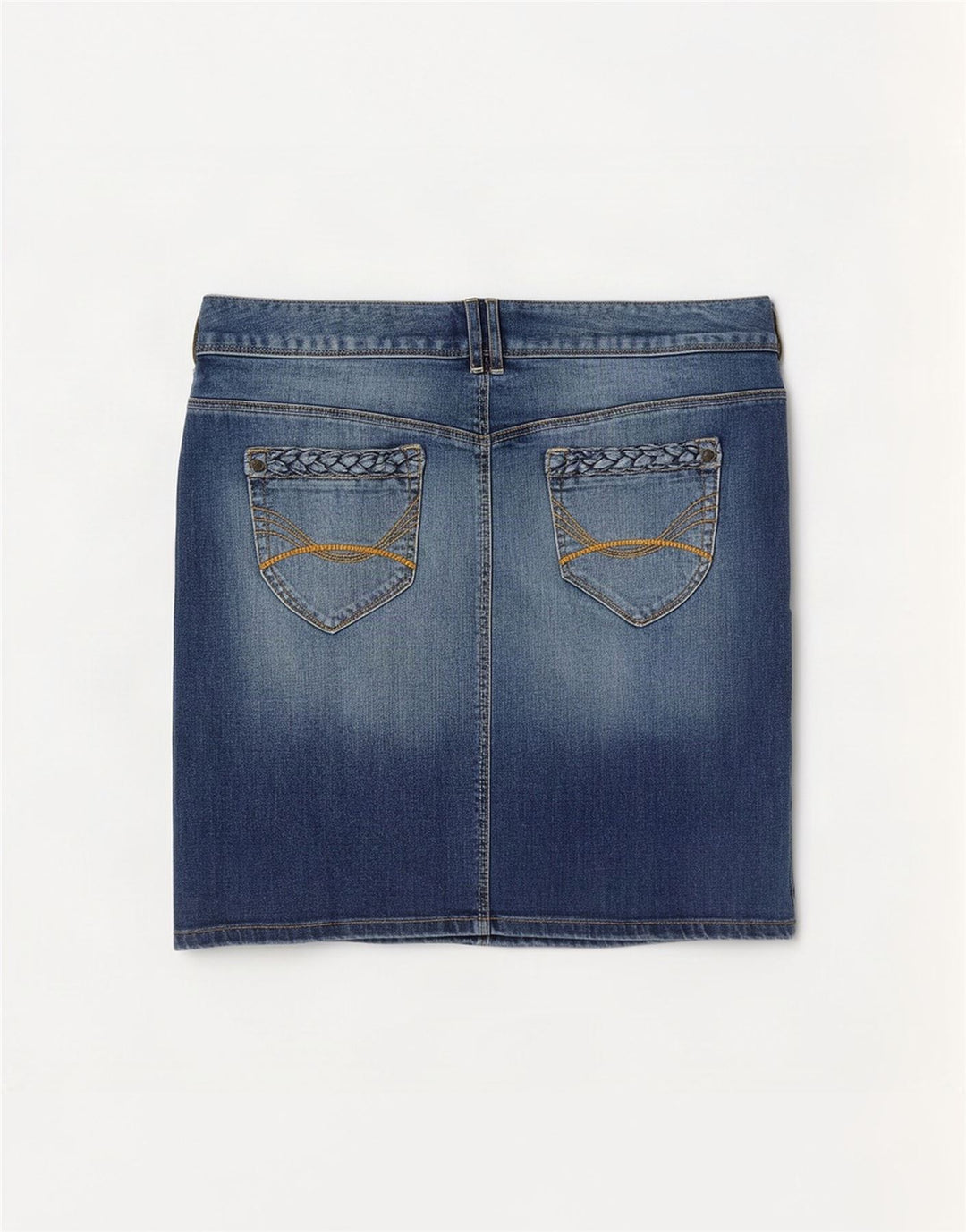 Tom Tailor Γυναικεία Μίνι Τζιν Φούστα EU 40 Medium W34 Μπλε βαμβακερή