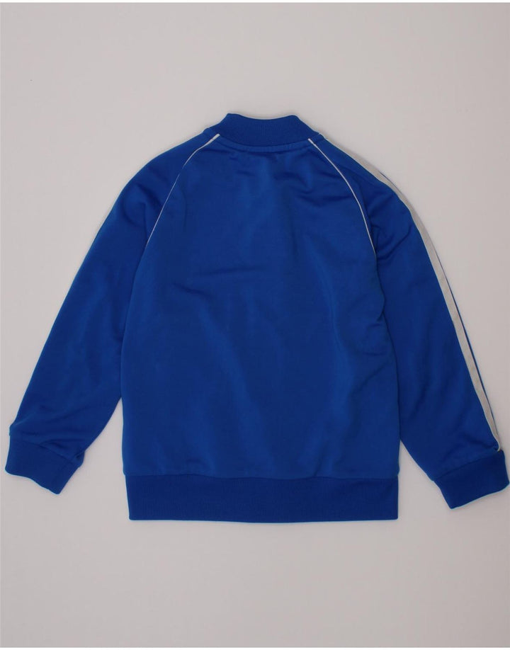 ADIDAS Boys αθλητική φόρμα Top Jacket 5-6 Years Blue Polyester