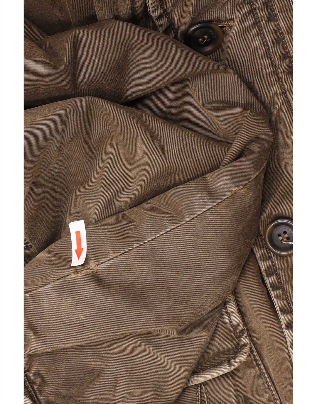 Ανδρικό Utility Jacket Marlboro Classics UK 40 Large Khaki Βαμβακερό