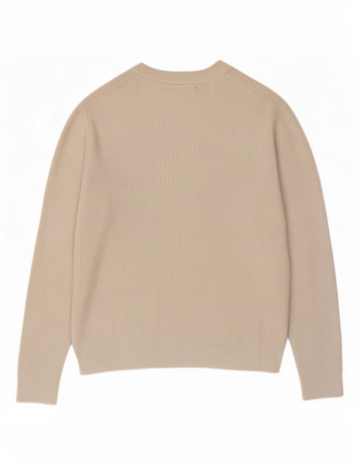 Ανδρικό πουλόβερ Reiss Crew Neck Jumper Medium Beige Nylon