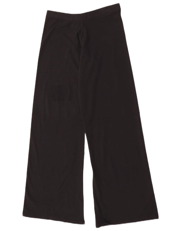 Reebok γυναικεία φόρμα με φαρδιά πόδι Παντελόνι Joggers UK 14 μεγάλο μαύρο βαμβακερό
