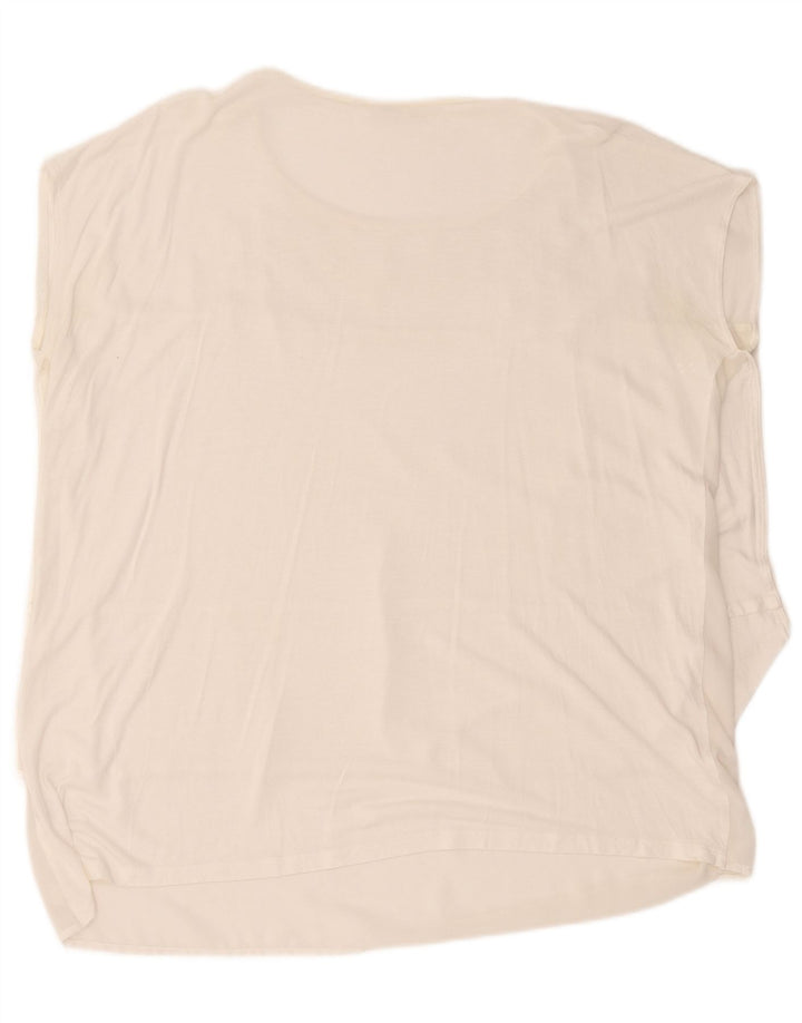 Guess Γυναικεία Αμάνικη Μπλούζα Μπλούζα UK 18 XL Λευκή