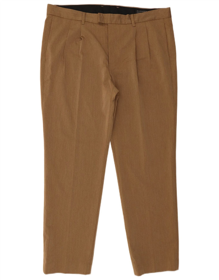 Παντελόνι All Saints Ανδρικό Slim Suit Παντελόνι W36 L30 Beige Polyester