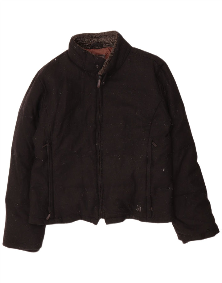 Calvin Klein Ανδρικό μπουφάν με επένδυση IT 54 2XL Μαύρο Μάλλινο