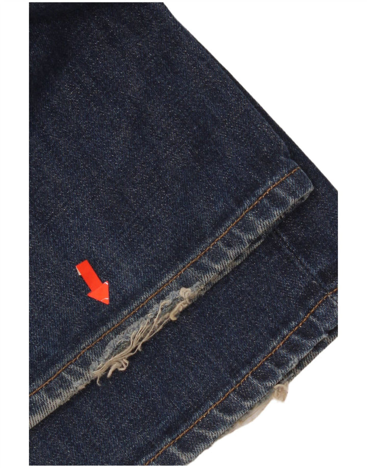Levi's Womens 516 Flared Jeans W32 L32 Blue Cotton