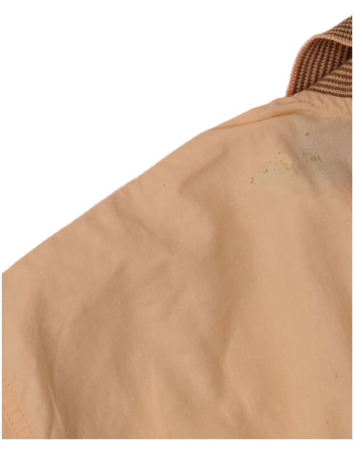 Donny & Max Ανδρικό Πόλο Μπλουζάκι XL Καφέ ριγέ βαμβακερό