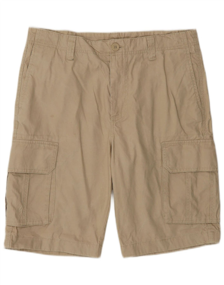 Ανδρικό σορτς Benetton Cargo IT 46 Small W32 Beige Βαμβακερό